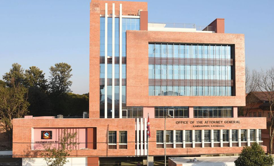 नायब महान्यायाधिवक्ता घिमिरेले अवकाश अघि नै दिए राजीनामा Attorny general mahanyayadhibakta ko office by Ditible