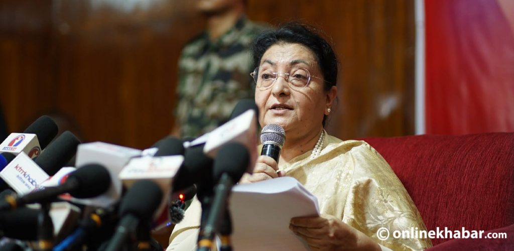 पार्टी सदस्य भएको ४५ वर्ष भयो, मलाई रोक्न मिल्दैन : विद्या भण्डारी Bidhya bhandari 9 by Ditible