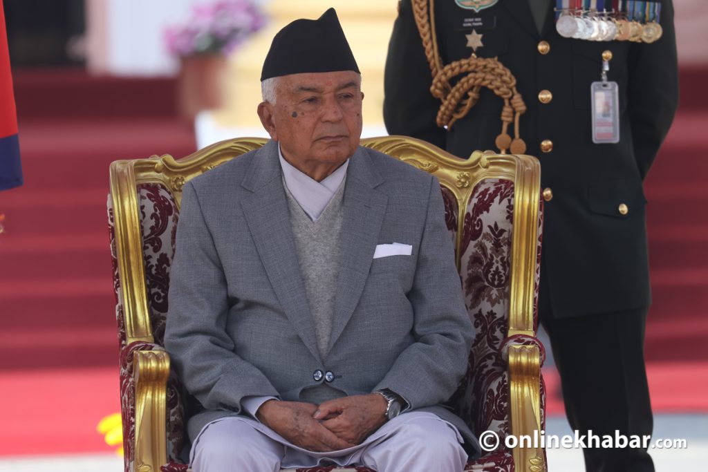 Ramchandra poudel president 2 by Ditible
