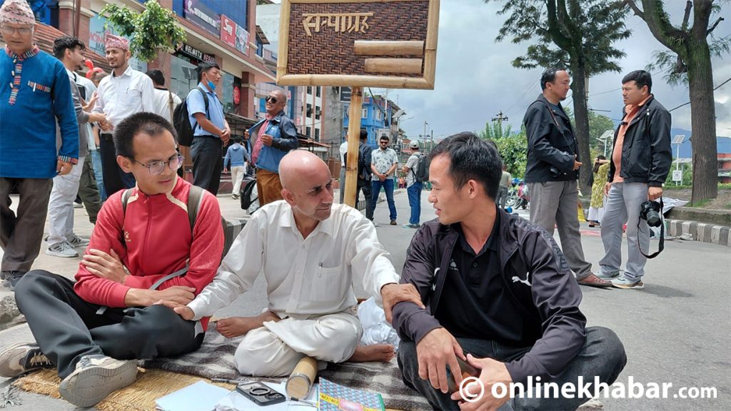 Tirtharaj Bhattaria mayor satyagraha 2 by Ditible