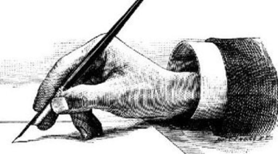 journalist Sketch by Ditible
