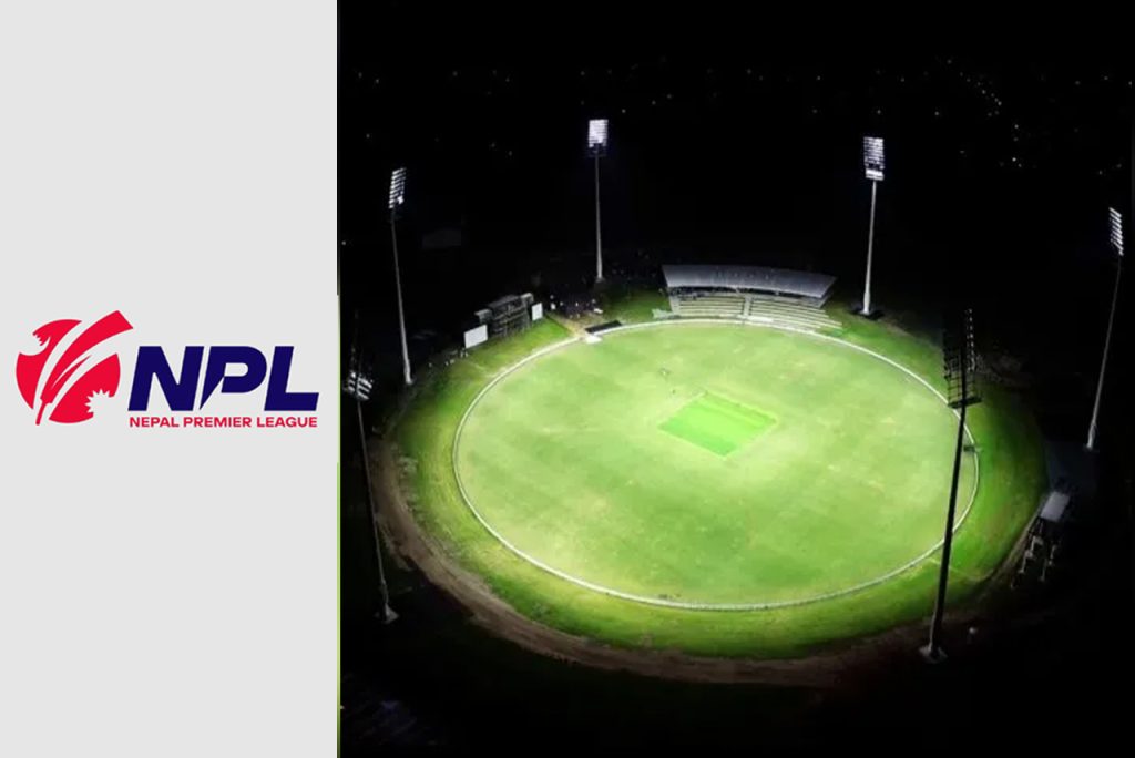 एनपीएलका खेलहरू रातिमा पनि हुने ! npl floodlights by Ditible