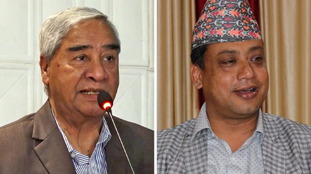 बागमतीको बजेटबाट असन्तुष्ट थिए देउवा, बानियाँले छोपे मौका sherbahadur deuba indra baniya by Ditible
