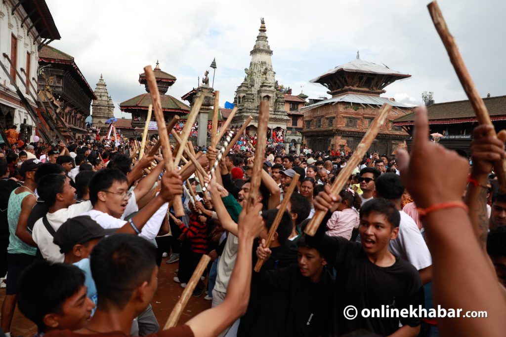Bhaktapur Gaijatra Bhadau 6 by Ditible