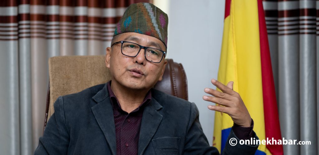 Rajendra Lingden by Ditible