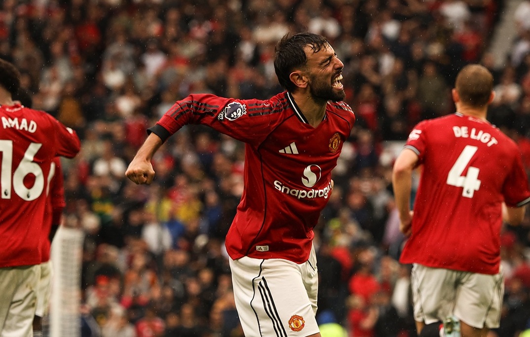 बर्नलीमाथि म्यानचेस्टर युनाइटेडकाे रोमाञ्चक जित, ब्रुनोको निर्णायक पेनाल्टी गोल -वाइरिबल man u by Ditible