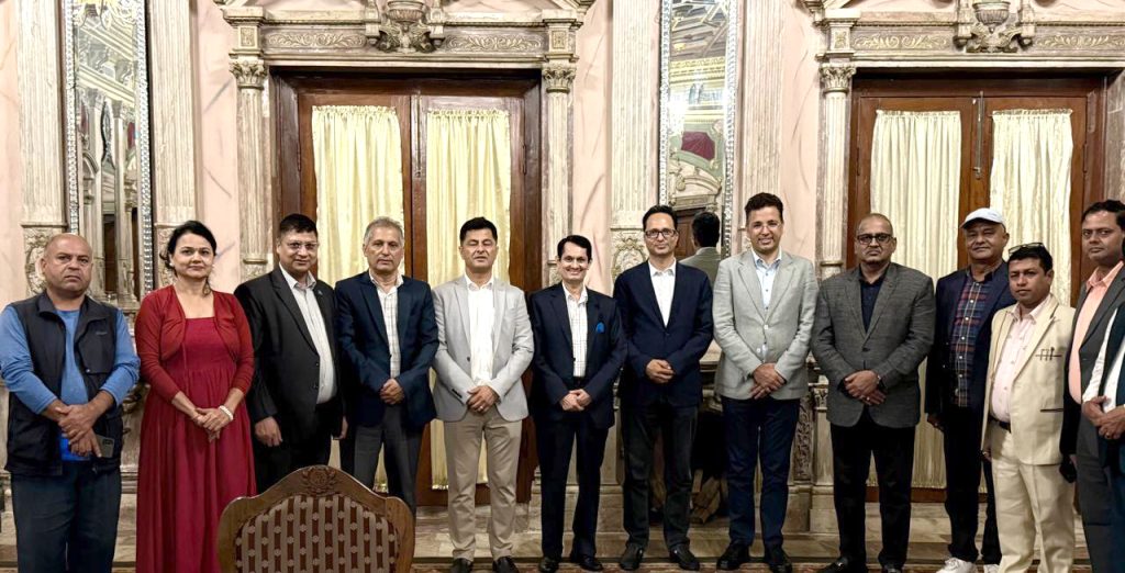 सात बुँदे घोषणापत्र जारी गर्दै सकियो नेपाल मिडिया सोसाइटीको वार्षिक साधारण सभा media society 22nd agm kathmandu 2082 by Ditible