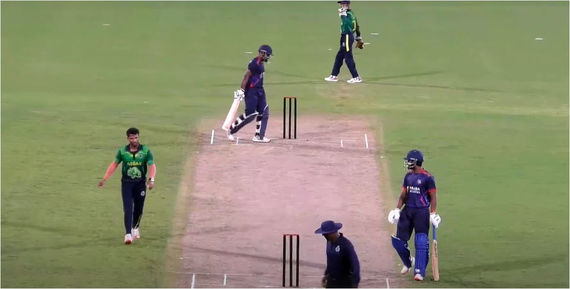 नेपाल ‘ए’ले आसामलाई दियो १९७ रनको लक्ष्य -वाइरिबल nepal a by Ditible