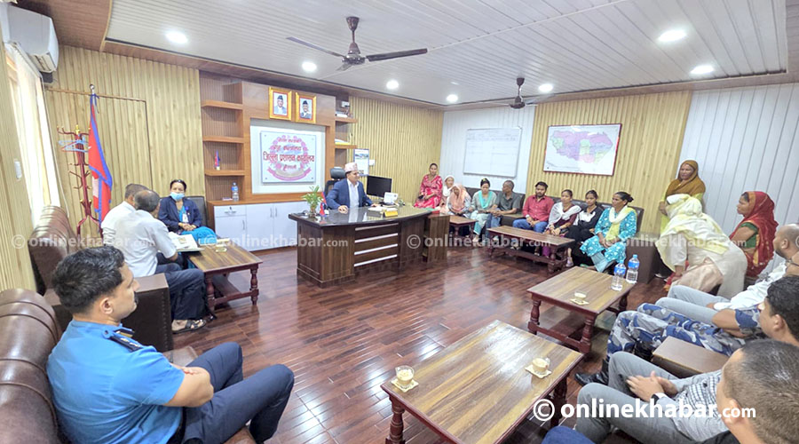 relative of bharat chaudhary who was killed in kailali karagar jail talking with cdo11 by Ditible