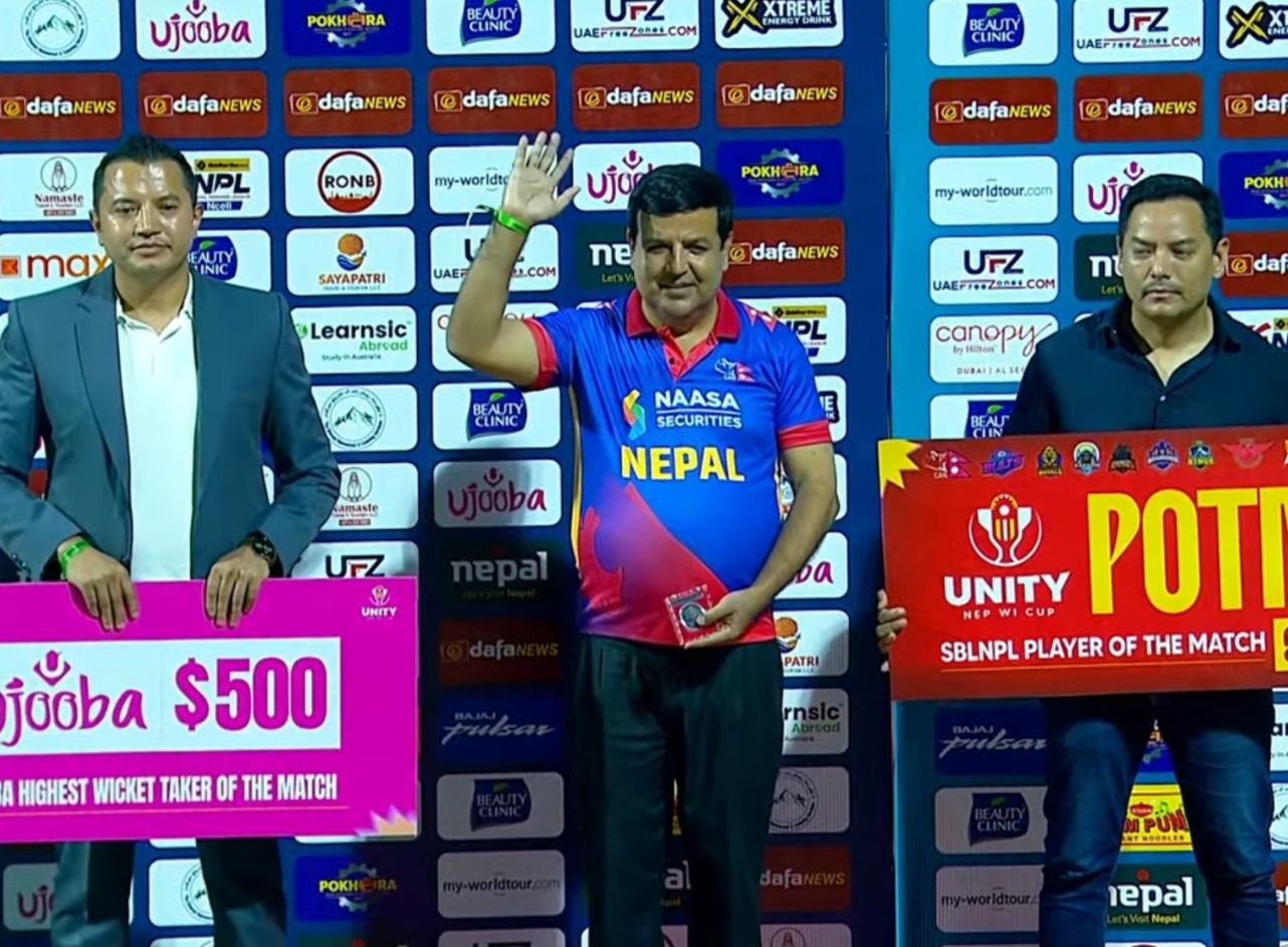 ऐतिहासिक विजयपछि नेपाली क्रिकेट टिमलाई डा. सुनिल शर्माद्वारा सम्मान -वाइरिबल WhatsApp Image 2025 09 30 at 09.42.22 by Ditible