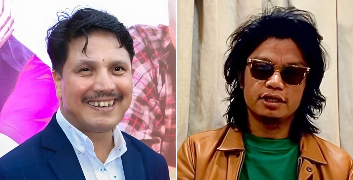 निर्देशकद्वय सन्तोष सेन र दीपकराज गिरीबीच फेसबुकमै जुहारी -वाइरिबल deepak santosh W3TYsBFNme by Ditible