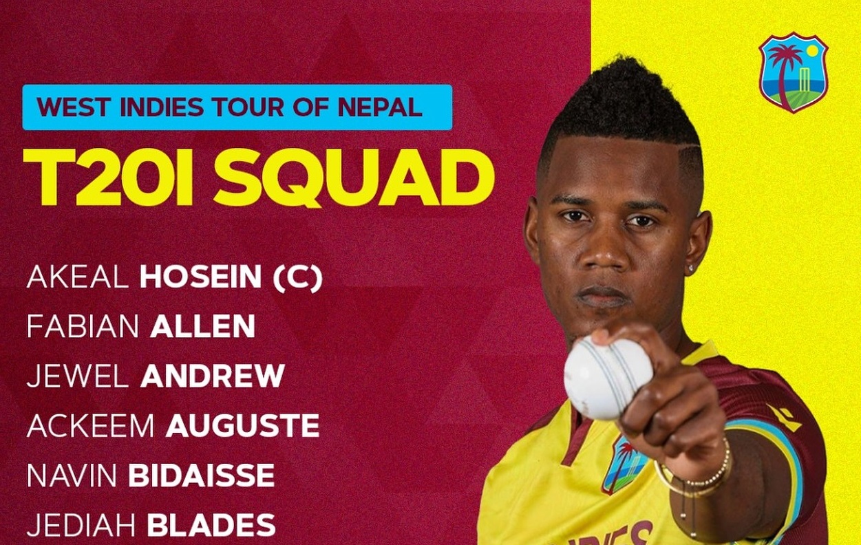 नेपालसँग सिरिज खेल्ने वेस्ट इन्डिजकाे टोली घोषणा, काे-काे समेटिए ? -वाइरिबल windies by Ditible