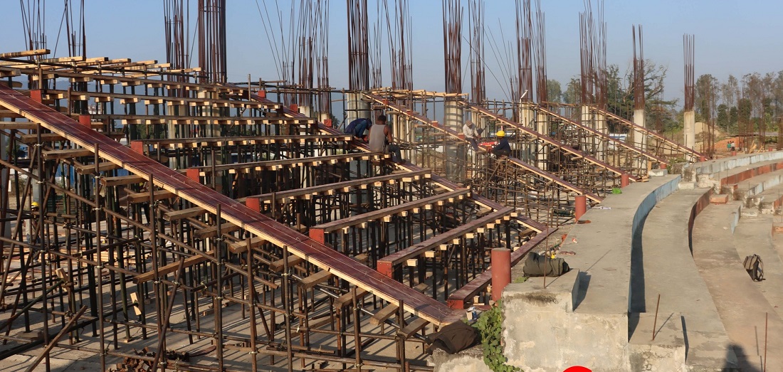 गौतमबुद्ध अन्तर्राष्ट्रिय क्रिकेट रङ्गशालामा दैनिक खटिरहेका छन् १२२ जना -वाइरिबल gautam buddha by Ditible