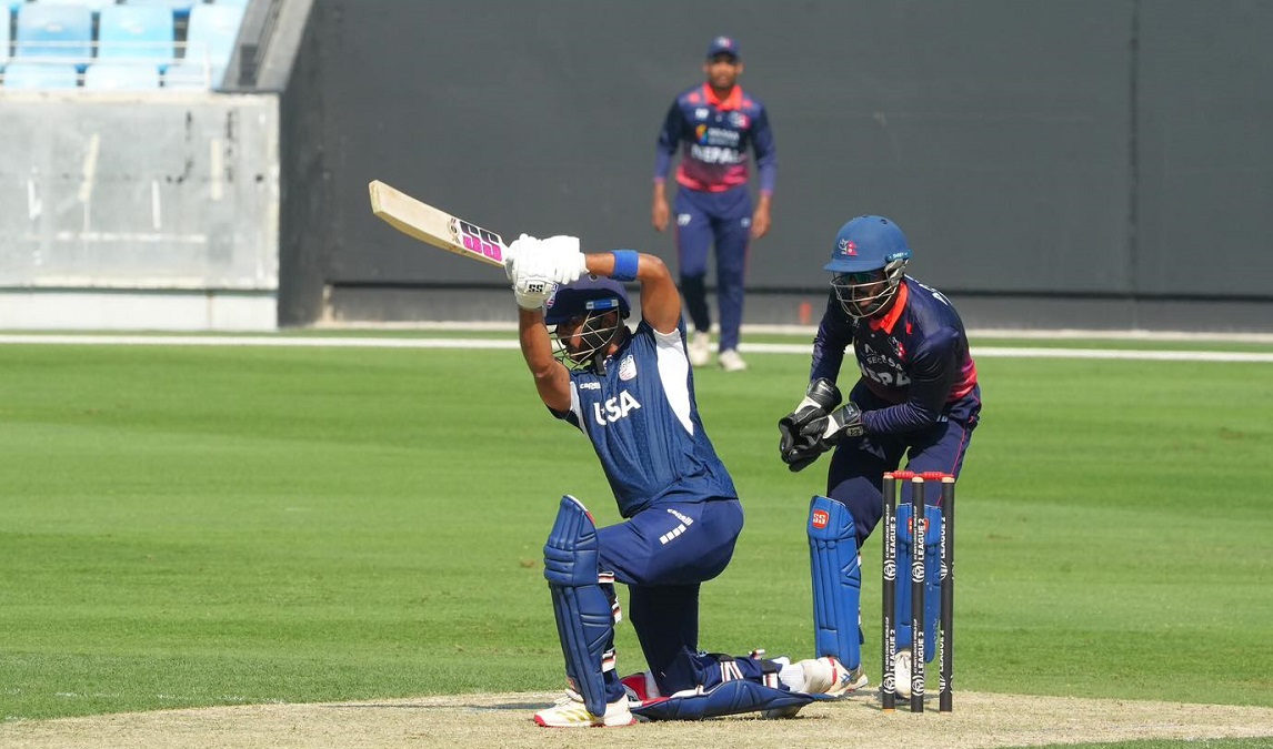 अमेरिकाविरुद्ध नेपालको बलिङ सुरुवात फितलो -वाइरिबल nepali vs usa by Ditible