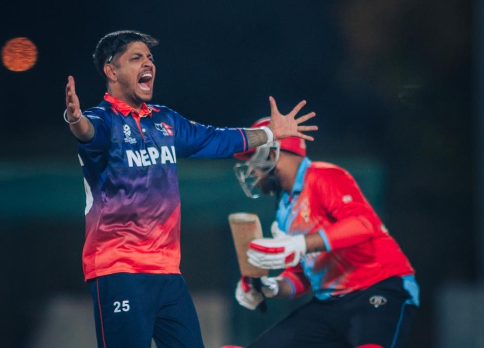 नेपालको बलिङ चम्किँदा कुवेतमाथि सानदार जित -वाइरिबल sandeep by Ditible