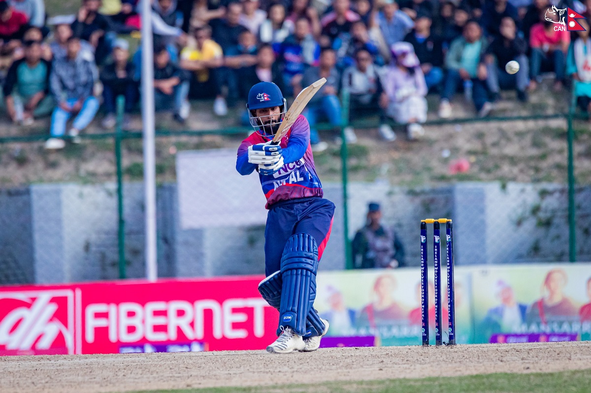 अमेरिकाविरुद्ध लगातार विकेट गुम्दा दबाबमा नेपाल -वाइरिबल aarif by Ditible